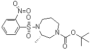CAS # 949109-36-8, (3S)-Hexahydro-3-methyl-4-[(2-nitrophenyl)sulfonyl]-1H-1,4-diazepine-1-carboxylic acid 1,1-dimethylethyl ester