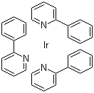 structure of CAS# 94928-86-6, 三(2-苯基吡啶)合铱