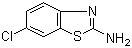 CAS # 95-24-9, 2-Amino-6-chlorobenzothiazole, 6-Chloro-1,3-benzothiazol-2-amine