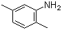 CAS # 95-78-3, 2,5-Dimethylaniline, 1-Amino-2,5-dimethylbenzene, 2,5-Xylidine, 3-Amino-1,4-dimethylbenzene, p-Xylidine, 5-Methyl-o-toluidine, 6-Methyl-m-toluidine
