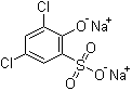 structure of CAS# 95041-38-6, 3,5-二氯-2-羟基-苯磺酸二钠盐
