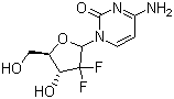 structure of CAS# 95058-81-4, 吉西他滨