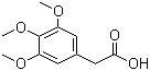 structure of CAS# 951-82-6, 3,4,5-三甲氧基苯乙酸