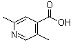 structure of CAS# 951030-57-2, 2,5-二甲基-4-吡啶羧酸