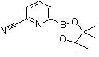 structure of CAS# 952402-79-8, 6-Cyanopyridine-2-boronic acid pinacol ester