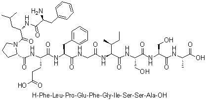 CAS 登录号：952726-78-2, L-苯丙氨酰-L-亮氨酰-L-脯氨酰-L-alpha-谷氨酰-L-苯丙氨酰甘氨酰-L-异亮氨酰-L-丝氨酰-L-丝氨酰-L-丙氨酸
