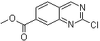 structure of CAS# 953039-79-7, 2-Chloro-7-quinazolinecarboxylic acid methyl ester