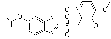 CAS # 953787-55-8, 6-(Difluoromethoxy)-2-[[(3,4-dimethoxy-1-oxido-2-pyridinyl)methyl]sulfonyl]-1H-benzimidazole