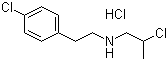 structure of CAS# 953789-37-2, 1-[[2-(4-氯苯基)乙基]氨基]-2-氯丙烷盐酸盐