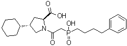 structure of CAS# 95399-71-6, 福辛普利酸