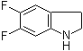 structure of CAS# 954255-04-0, 5,6-Difluoroindoline
