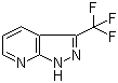 structure of CAS# 956010-87-0, 3-(三氟甲基)-1H-吡唑并[3,4-b]吡啶