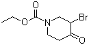 CAS 登录号：95629-02-0, 3-溴-4-氧代哌啶-1-甲酸乙酯