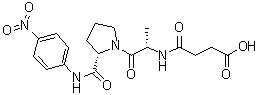 CAS 登录号：95632-46-5, N-(3-羧基-1-氧代丙基)-L-丙氨酰-N-(4-硝基苯基)-L-脯氨酰胺