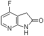 structure of CAS# 956460-93-8, 4-氟-1,3-二氢吡咯并[2,3-b]吡啶-2-酮