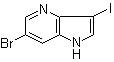 CAS # 956485-60-2, 6-Bromo-3-iodo-1H-pyrrolo[3,2-b]pyridine
