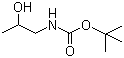 structure of CAS# 95656-86-3, N-(2-羟基丙基)氨基甲酸叔丁酯