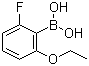 CAS 登录号：957062-68-9, 2-乙氧基-6-氟苯硼酸