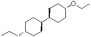 structure of CAS# 95756-62-0, (反式,反式)-4-乙氧基-4'-丙基-1,1'-联环己烷