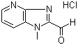 structure of CAS# 958254-66-5, 1-甲基-1H-咪唑并[4,5-b]吡啶-2-甲醛盐酸盐