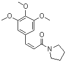CAS # 958296-13-4, (2Z)-1-(1-Pyrrolidinyl)-3-(3,4,5-trimethoxyphenyl)-2-propen-1-one, Piperlotine D