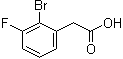 CAS # 958454-33-6, 2-Bromo-3-fluorobenzeneacetic acid