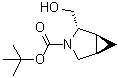 structure of CAS# 958457-61-9, (1S,2S,5R)-2-羟基甲基-3-氮杂双环[3.1.0]己烷-3-羧酸叔丁酯