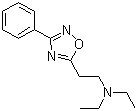CAS 登录号：959-14-8, 奥沙拉明, 胺乙噁唑, 5-[2-(二乙基氨基)乙基]-3-苯基-1,2,4-噁二唑