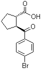 CAS 登录号：959123-24-1, (1S,2S)-2-(4-溴苯甲酰基)环戊烷甲酸
