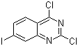 structure of CAS# 959237-34-4, 2,4-Dichloro-7-iodoquinazoline
