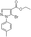 structure of CAS# 959578-19-9, 5-溴-1-对甲苯基-1H-吡唑-4-羧酸乙酯