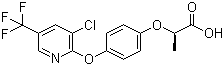 structure of CAS# 95977-29-0, 高效氟吡甲禾灵