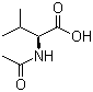 structure of CAS# 96-81-1, N-乙酰-L-缬氨酸