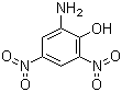 CAS 登录号：96-91-3, 苦氨酸, 4,6-二硝基-2-氨基苯酚