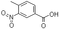 structure of CAS# 96-98-0, 4-Methyl-3-nitrobenzoic acid