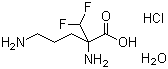 structure of CAS# 96020-91-6, 依氟鸟氨酸盐酸盐一水合物