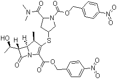 structure of CAS# 96036-02-1, Protected meropenem