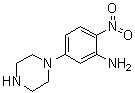 CAS # 96103-52-5, 2-Nitro-5-(1-piperazinyl)benzenamine