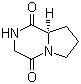 structure of CAS# 96193-26-9, (R)-Hexahydropyrrolo[1,2-a]pyrazine-1,4-dione