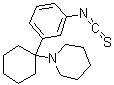 CAS 登录号：96316-00-6, 1-[1-(3-异硫氰酸基苯基)环己基]哌啶
