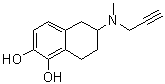 CAS # 96333-04-9, 5,6,7,8-Tetrahydro-6-(methyl-2-propynylamino)-1,2-naphthalenediol, N 0430