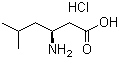structure of CAS# 96386-92-4, L-beta-高亮氨酸盐酸盐