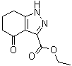 structure of CAS# 96546-39-3, 4-氧代-4,5,6,7-四氢-1H-吲唑-3-羧酸乙酯