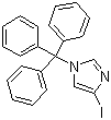 structure of CAS# 96797-15-8, 4-Iodo-1-tritylimidazole