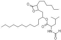 structure of CAS# 96829-58-2, Orlistat