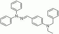 CAS # 96861-52-8, 4-(N-Ethyl-N-benzyl)amino benzoaldehyde-1,1-diphenylhydrazone