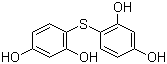 CAS # 97-29-0, Resorcinol sulfide, 2,2',4,4'-Tetrahydroxydiphenyl sulfide, 4,4'-Thiodiresorcinol, Diresorcinol sulfide