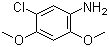 structure of CAS# 97-50-7, 5-氯-2,4-二甲氧基苯胺