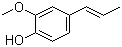structure of CAS# 97-54-1, Isoeugenol