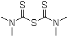 CAS # 97-74-5, Bis(dimethylthiocarbamyl) sulfide, Bis(dimethylthiocarbamoyl) sulfide, Tetramethylthiuram monosulfide, TMTM